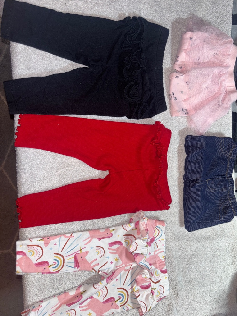 Garanimals Girls' Leggings & Bottoms - Black, Red, Pink, Navy, Print